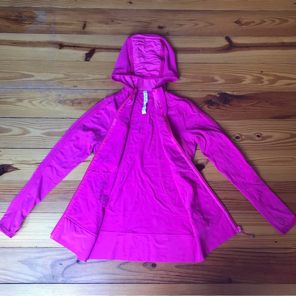Lululemon Scuba Hoodie Pink Athletic Jacket, EUC, 6 - Picture 13 of 16